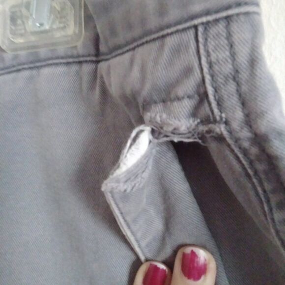 IZOD men's 38 waist gray 100% cotton shorts - Picture 9 of 14